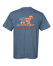Load image into Gallery viewer, VINTAGE SMITH LAKE FLAG DOG TEE
