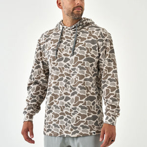 BURLEBO ADULT THERMAL HOODIE -CLASSIC DEER CAMO