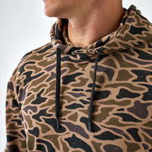 Load image into Gallery viewer, BURLEBO ADULT PERFORMANCE HOODIE - GAUGE CAMO
