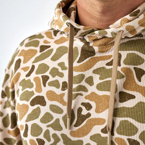 BURLEBO ADULT THERMAL HOODIE -VENADO CAMO
