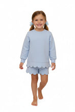 Load image into Gallery viewer, SOPHIA SCALLOPED SET - LIGHT BLUE
