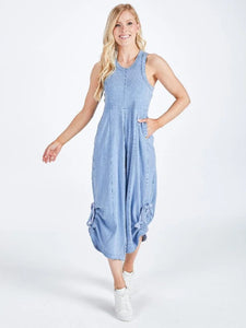 VIVIAN JUMPSUIT - BLUE