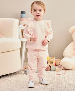 PINK SWEATSHIRT SET