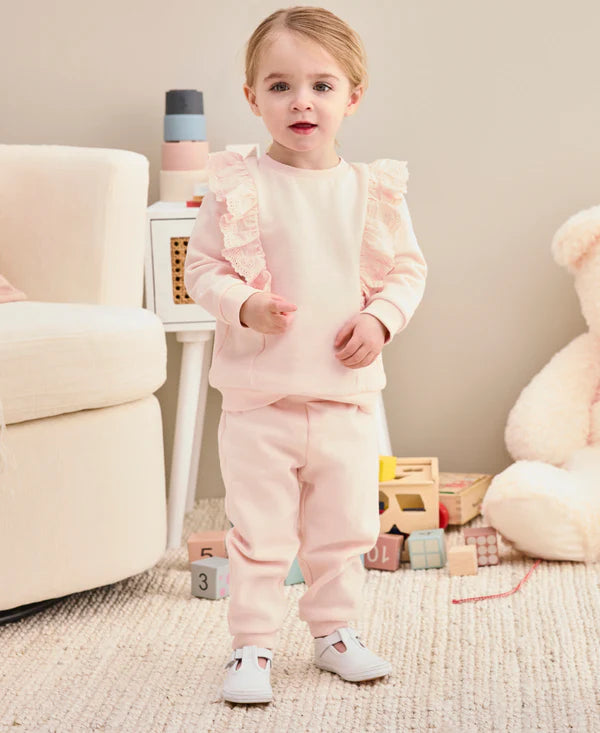 PINK SWEATSHIRT SET