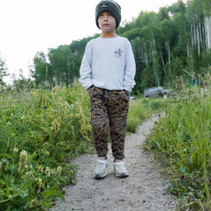 BERLEBO YOUTH ATHLETIC JOGGER - GAUGE CAMO