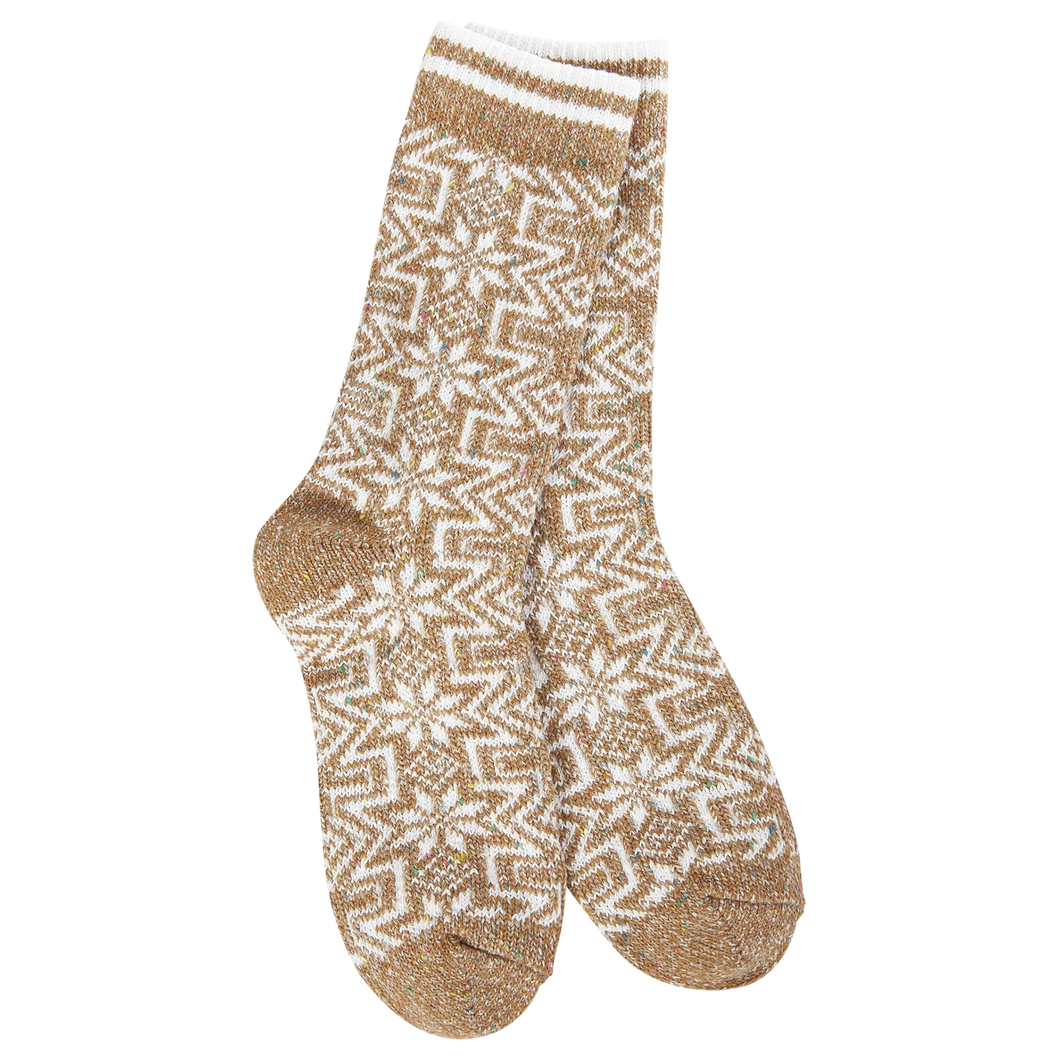 WORLD'S SOFTEST SOCKS - GINGERBREAD