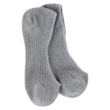 Load image into Gallery viewer, WORLD'S SOFTEST - NO SHOW SOCK - WEEKEND LINER GREY
