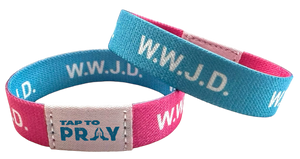 TAP TO PRAY™ WRISTBANDS - WWJD