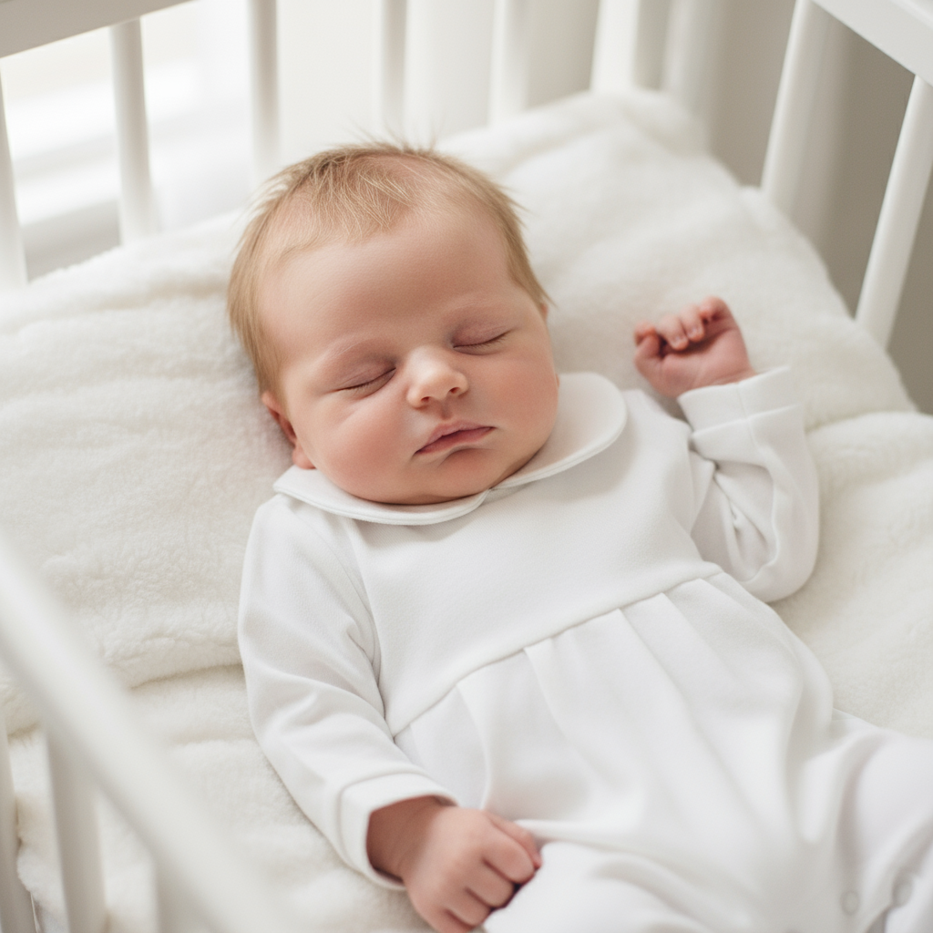 NEWBORN BLANK FOOTED SLEEPER