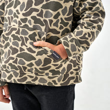 Load image into Gallery viewer, BURLEBO YOUTH FLEECE HOODIE - CLASSIC DEER CAMO
