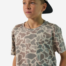 Load image into Gallery viewer, YOUTH BURLEBO GO TO TEE - CLASSIC DEER CAMO
