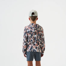 Load image into Gallery viewer, BURLEBO YOUTH PERFORMANCE HOODIE - VINTAGE CAMO
