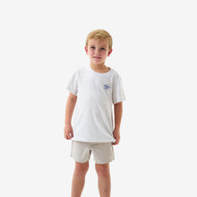 Load image into Gallery viewer, BURLEBO YOUTH EAGLE OUTDOOR TEE - HEATHER OATMEAL
