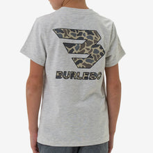 Load image into Gallery viewer, BURLEBO YOUTH FLYING B CLASSIC DEER CAMO TEE - ASH GREY
