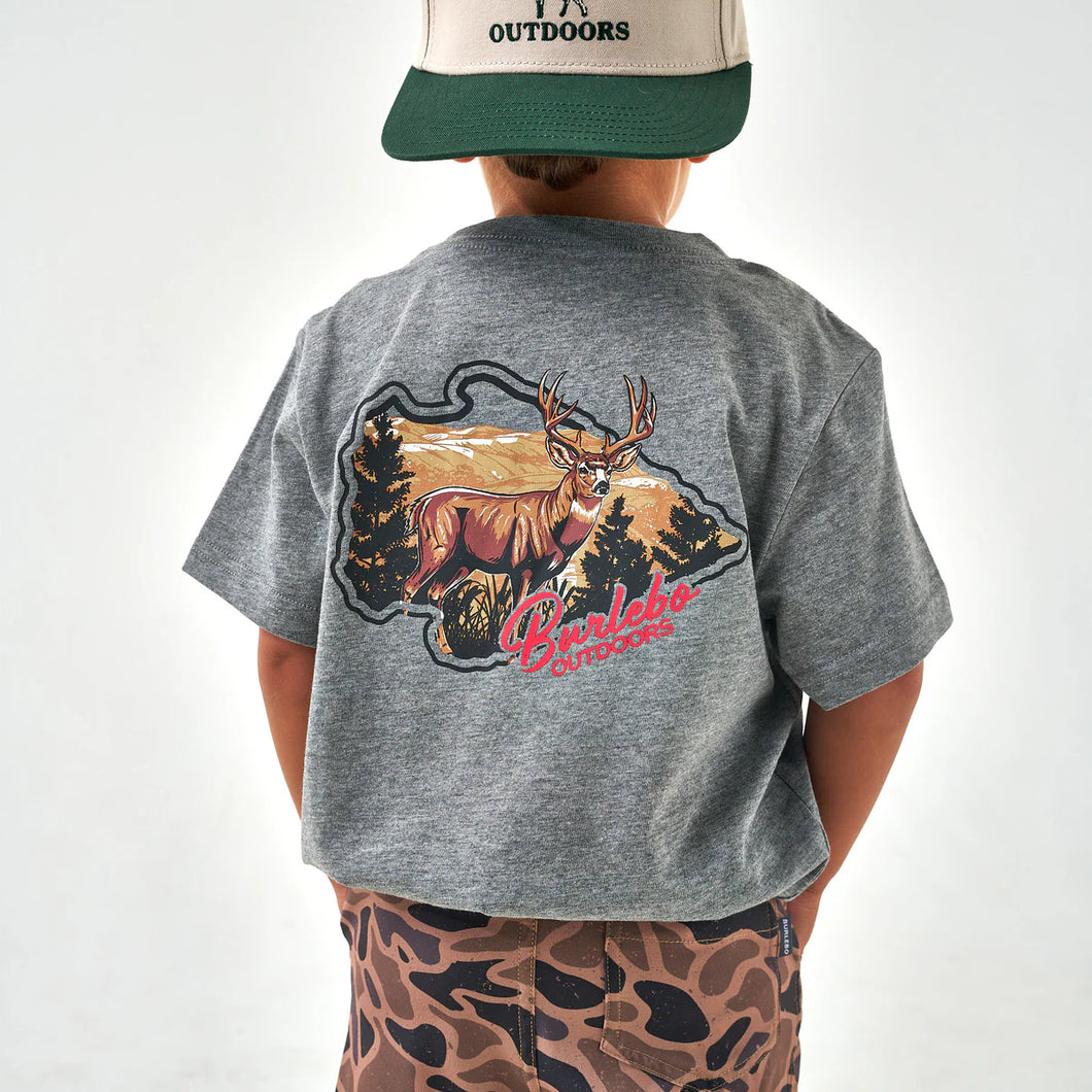 BURLEBO YOUTH HILL COUNTRY BUCK SS TEE