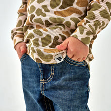 Load image into Gallery viewer, BURLEBO YOUTH THERMAL HOODIE - VENADO CAMO
