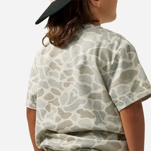 Load image into Gallery viewer, TODDLER/YOUTH BURLEBO VINTAGE WASHED CAMO TEE
