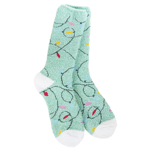 WORLD SOFTEST SOCKS - HOLIDAY LIGHTS