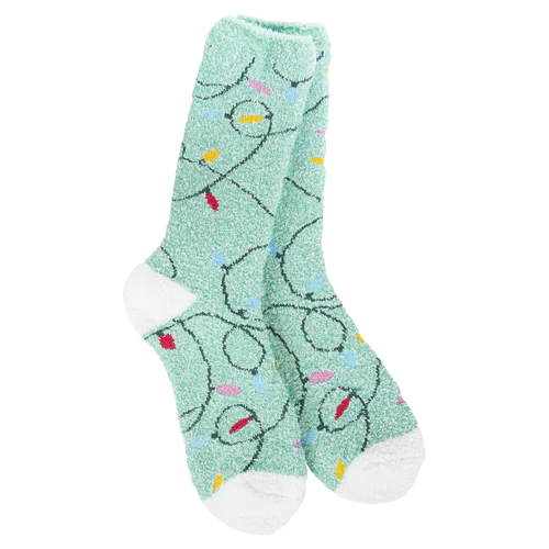 WORLD SOFTEST SOCKS - HOLIDAY LIGHTS