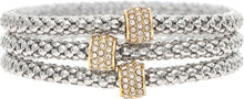 Load image into Gallery viewer, MESH CRYSTAL CRYSTAL COLLAR BRACELET
