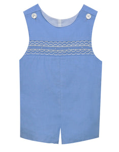 GRAHAM BLUE CORDUROY SHORTALL