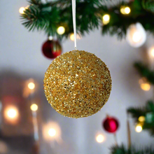 Load image into Gallery viewer, BEADED SEQUIN  ORNAMENT
