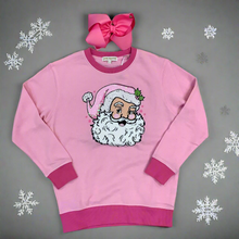 Load image into Gallery viewer, KIDS JOLLY SANTA SWEATSHIRT
