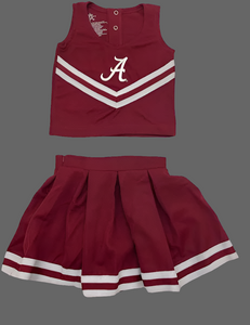 ALABAMA CHEERLEADER SET