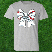 Load image into Gallery viewer, BASEBALL BOW TEE
