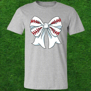 BASEBALL BOW TEE