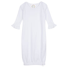 Load image into Gallery viewer, INFANT RUFFLE L/S GOWN
