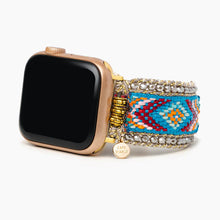 Load image into Gallery viewer, APPLE WATCH STRAP - BLUE TEMPEST
