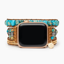 Load image into Gallery viewer, APPLE WATCH STRAP- BONNY TURQUOISE
