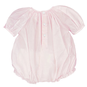 CINDY SMOCKED PINK BUBBLE