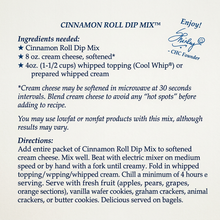 Load image into Gallery viewer, CINNAMON ROLL DIP MIX

