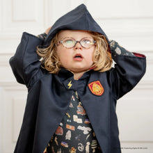 Load image into Gallery viewer, MAGNETIC ME HOUSE INK SATIN CAPE
