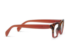 PEEPERS READERS COLD BREW - TORTOISE/RED