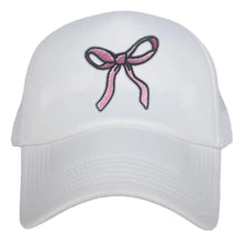 Load image into Gallery viewer, COQUETTE BOW FOAM TRUCKER HAT
