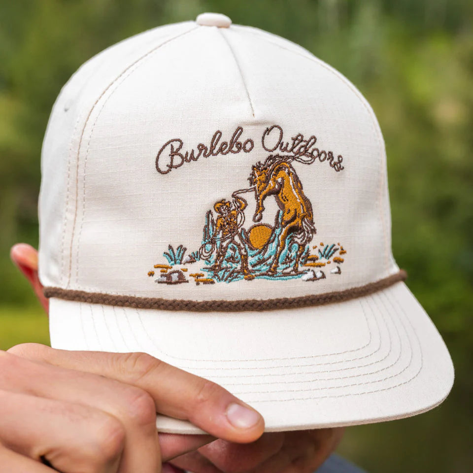 BURLEBO COWBOY UP CAP - PUTTY