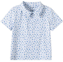 Load image into Gallery viewer, YOUTH CRABBY BLUES PERFORMANCE POLO
