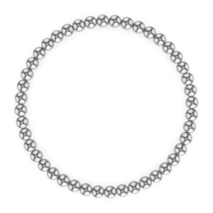 ROUND BEAD BRACELET 3mm