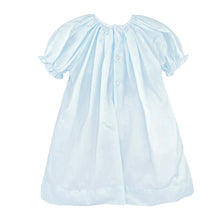 Load image into Gallery viewer, TRINA SMOCKED DRESS/BONNET BLUE

