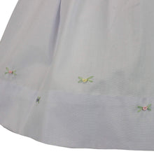 Load image into Gallery viewer, TRINA SMOCKED DRESS/BONNET WHITE
