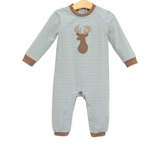 Load image into Gallery viewer, DEER APPLIQUIE ROMPER
