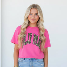 Load image into Gallery viewer, LULU MAC MOSSY OAK NEON PINK TEE

