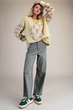 Load image into Gallery viewer, DENIM DREAM WIDE-LEG ASH OLIVE
