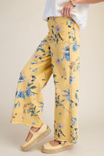 Load image into Gallery viewer, DENIM DREAM WIDE-LEG GOLDEN BLOOM
