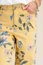 Load image into Gallery viewer, DENIM DREAM WIDE-LEG GOLDEN BLOOM

