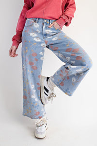 VINTAGE FLORAL DENIM