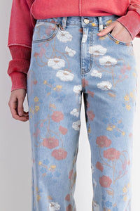 VINTAGE FLORAL DENIM